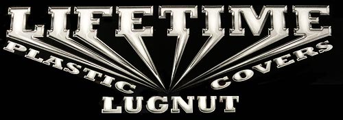 Lifetime Lug Nut Cover Logo for Chrome Depot 
